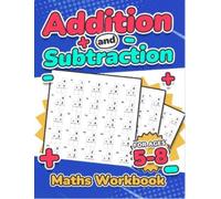 RR Publishing Addition and Subtraction Maths Workbook Kids Ages 5- (Tascabile)