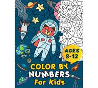 RR Publishing Color By Numbers For Kids Ages 8-12 (Tascabile)