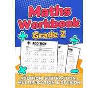 RR Publishing Maths Workbook Grade 2 Addition, Subtraction, Multip (Tascabile)