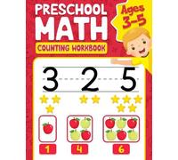 RR Publishing Preschool Math Counting Workbook for Ages 3-5 (Tascabile)