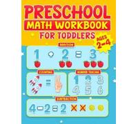 RR Publishing Preschool Math Workbook for Toddlers Ages 2-4 (Tascabile)