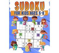 RR Publishing Sudoku For Kids Ages 6-8: Childrens Activity Book with (Tascabile)