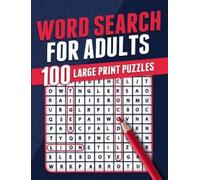 RR Publishing Word Search For Adults 100 Large Print Puzzles (Tascabile)