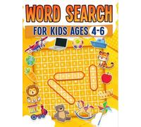 RR Publishing Word Search For Kids Ages 4-6 100 Fun Word Search Pu (Tascabile)
