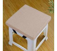 Rr tianshi Cuscini per sedie antiscivolo per sedie da pranzo, lavabili, per sgabelli, giardino, interni ed esterni, casa e ufficio (30 x 30 x 3 cm, beige)