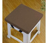 Rr tianshi Cuscini per sedie antiscivolo per sedie da pranzo, lavabili, per sgabelli, giardino, interni ed esterni, casa e ufficio (30 x 30 x 8 cm, caffè)