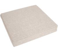 Rr tianshi Cuscini per sedie da Pranzo, Cuscini per sedie quadrate, Cuscini per sedie in Schiuma di Elasticità per Ufficio, casa, Interni, Esterni. (55X55X8cm,Beige)
