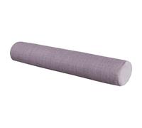 Rr tianshi Cuscino cilindrico rotondo per testiera, vita e gambe, cuscino rotondo lungo per letto e divano (12 x 12 x 150 cm, grigio)