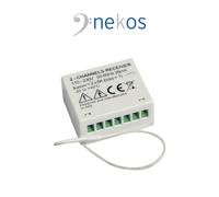 RR2-M Nekos ricevitore radio da incasso a due canali