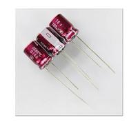 RRBXXUYN 10PCS/100PCS Series 100uF/16V100uF Audio Capacitor 8x11.5mm Copper Pins HiFi DIY (100PCS)