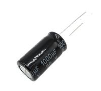 RRBXXUYN 10PCS 50V1000UF 13 * 25mm 1000UF 50V 13 * 25 Electrolytic Capacitor
