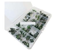 RRBXXUYN 150Pcs 15Values*10PCS Polyester Film Capacitor Kit 0.33NF 2A331J 470NF 2A474J 2A821J 2A102J 2A393J 2A474J