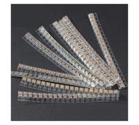 RRBXXUYN 200PCS/Set 10 Kinds 1210 Electronic Capacitor Set, 0.1UF ~ 100UF 1210 SMD Assorted Set 0.1UF 0.47UF 0.68UF 1UF Set of capacitors