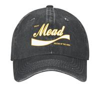 RRCRUHG Cappello da Baseball Classico Goditi Mead - Golf Escursione alpinistica in Spiaggia Designer Cappello Sportivo Sportivo Regolabile per Uomo Casual Femminile Traspirante Regolabile in Cotone