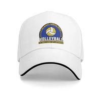 RRCRUHG Cappello da Baseball Classico, se Non parliamo di pallavolo, STO Solo ascoltando Un Cappello Sportivo Casual Hip Hop Regolabile con Cotone