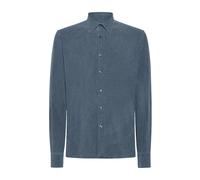 RRD, ,Shirts ,Uomo ,Blu ,L Camicia Blu Techno Wash Piqué