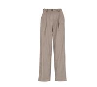 RRD - Velluto Pantaloni Gamba Larga Grigio Tortora - - Trousers - Donna - Grigio - XS