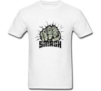 Rrelmy Men's Dimitri Vegas & Like Mike Smash T Shirt White XXL