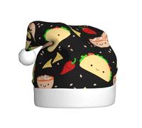 RRhgipp Cappello da Babbo Natale per feste di martedì, per adulti, accessorio regalo di Natale