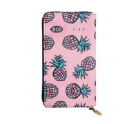 RRhgipp Colore Ananas Delle Donne Portafogli RFID Blocco In Pelle Lunga Delle Donne Titolare Della Carta Del Telefono Signora Vi