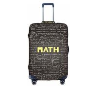 Rrhgipp Copertura per bagagli per la scuola e la matematica, protettiva, lavabile, da viaggio, elastica, per valigie, bianco, S