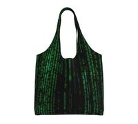 RRhgipp Hacker Era Donne Canvas Tote Borse a Spalla Borsa da Lavoro Borsa Riutilizzabile Drogheria Shopping Bags Borse Da Donna
