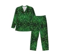 Rrhgipp Hacker Era Pigiama da uomo Set pigiama Loungewear Pjs Set Regali Invernali San Valentino Capodanno