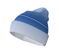 RRhgipp Ombre - Berretto invernale da uomo, comodo, traspirante, morbido, per donne e uomini, colore: blu