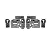 RRKBDQEL Alzavetri 1 Set Per BMW X5 E53 2000 2001 2002 2003 2004 2005 2006 Clip Riparazione Alzacristalli Elettrici 51338254781 Alzavetro Elettrico