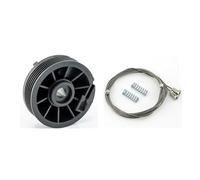 RRKBDQEL Alzavetri Kit Riparazione Alzacristalli Anteriore Sinistro Per Citroen C3 MK2 5 Porte 2010 2011 2012 2013 402215E Alzavetro Elettrico
