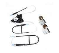 RRKBDQEL Alzavetri Kit Riparazione Alzacristalli Elettrici Anteriori Sinistri Per VW Per Polo 9N 2002 2003 2004 2005 2006 2007 2008 2009 2010 Alzavetro Elettrico