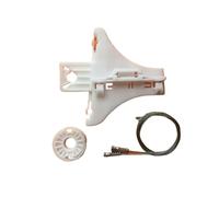 RRKBDQEL Alzavetri Kit Riparazione Regolatore Finestrino Laterale Per VW Per Passat B5 B5.5 Posteriore Sinistro 1996 1997 1998 1999 2000 2001 2002 2003 2004 2005 Alzavetro Elettrico