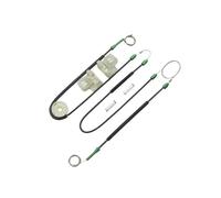 RRKBDQEL Alzavetri Per Bmw X5 1999 2000 2001 2002 2003 2004 2005 2006 2007 Kit Riparazione Alzacristalli Elettrici Anteriori E Posteriori Lato Sinistro Alzavetro Elettrico