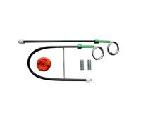 RRKBDQEL Alzavetri PER PEUGEOT 307 CABRIOLET 2003 2004 2005 2006 2007 2008 KIT RIPARAZIONE ALZACRISTALLI POSTERIORE SINISTRO Alzavetro Elettrico