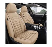RRKBDQEL Copertura Sedile Auto 1 Pezzo Auto Nero Coprisedili per Auto per Ford Focus 2 MK1 MK3 per Mono MK4 Fiesta MK7 Fusion Kuga per Ranger per Explorer 5 Figo Toro Copri(Beige)