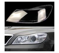 RRKBDQEL Faro Principale Fari Paralume In Vetro Anteriore Per Auto Per Skoda Per Octavia 2010 2011 2012 2013 2014 Coprifaro Trasparente Per Auto Fanale Anteriore(Sono partiti)