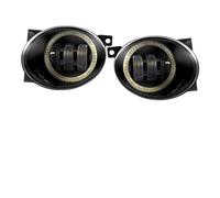 RRKBDQEL Fendinebbia Anteriore Per Golf Per Jetta 6 Per Tiguan 5N Per Touran Per EOS Per Caddy 2 X LED Fendinebbia Con Angel Eye DRL Lampada Guida