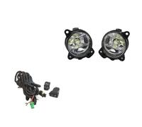 RRKBDQEL Fendinebbia Anteriore T5 Per Transporter Per Per Multivan Per Caravelle 03-10 Fendinebbia LED Grigio Coperchio Della Lampada Griglia Cablaggio Interruttore Kit