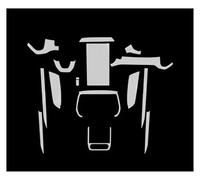 RRKBDQEL Navigation Pellicola Protettiva Pellicola Protettiva Interna Pannello Del Cambio Schermo Navigazione Copertura TPU Adesivo Antigraffio Per Ford Per Ranger 2023 2024(Left steering wheel)