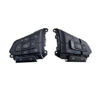 RRKBDQEL Pulsanti sul Volante Dell'auto per per Golf 8 | Pannello pulsanti coperchio dell'interruttore dello sterzo multifunzionale 1 paio