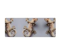 RRKDOY Tiger Climbing The Wall Pattern Gaming Mouse pad XXL Grande Tappetino per mouse lungo esteso Tappetino per mouse Tappetino da scrivania Tappetino per mouse in gomma antiscivolo con bordi cuciti