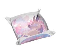 Rrkdoy Vassoio portaoggetti in pelle stampata Koala in The Bubble di media qualità PVC vassoio in pelle double-face per una comoda conservazione e organizzazione