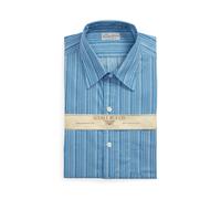 RRL Camicia con note musicali Slim-Fit EU 38 Blu navy/Blu