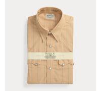 RRL Camicia western polsini alla francese M Tan