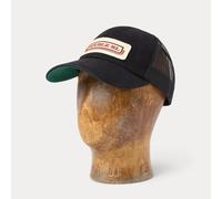 RRL Cappellino trucker in denim con logo TAGLIA UNICA Black