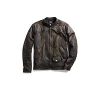 RRL Giacca biker in pelle Slim-Fit XL Nero