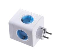 Rrlihjgu Adattatore da viaggio, presa a parete, adattatore USB con protezione contro i sovraccarichi, presa portatile per viaggi e computer portatile