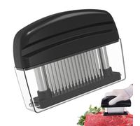 Rrlihjgu Addolcitore di carne,Addolcitore di carne | Frusta di carne a 48 aghi in acciaio inossidabile | Utensile da cucina per cucinare, Rende la bistecca più difficile essere tenera, ammorbidente