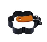 Rrlihjgu Anello per cucinare le uova,Anello per uova - Anelli per uova fritte di forma irregolare | Stampo per pancake da campeggio, colazione interna, per uova, portatili