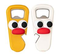 Rrlihjgu Apribottiglie magnetico per frigorifero, apribottiglie adorabile da fissare al frigorifero, strumento versatile per lattine e bottiglie, ideale per barbecue, ristoranti e uso